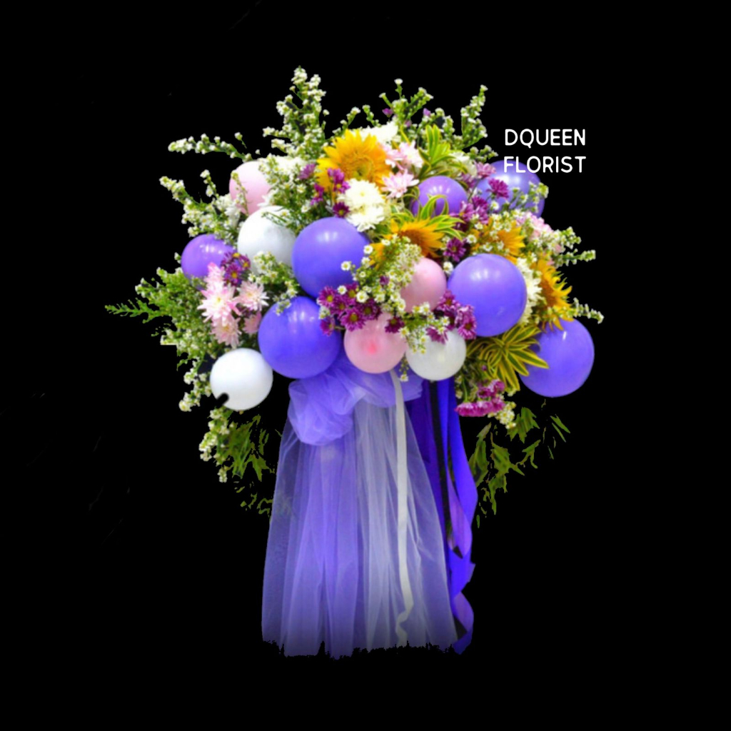 Dqueen Florist - Standing Flowers Gift Karangan Bunga Ucapan Selamat