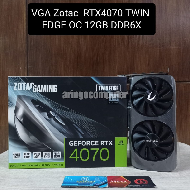 VGA Zotac RTX4070 TWIN EDGE OC 12GB DDR6X