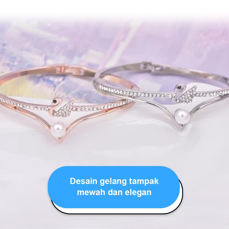 Gelang Tangan ZamZam C18 Keren Titanium Energi Magnetik Om Mani Padme Hum Untuk Wanita