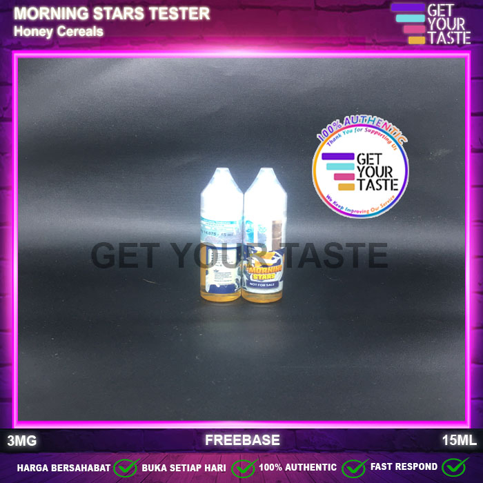 Liquid Morning Stars Beng Tester 3MG 15ML Freebase Series by MSI