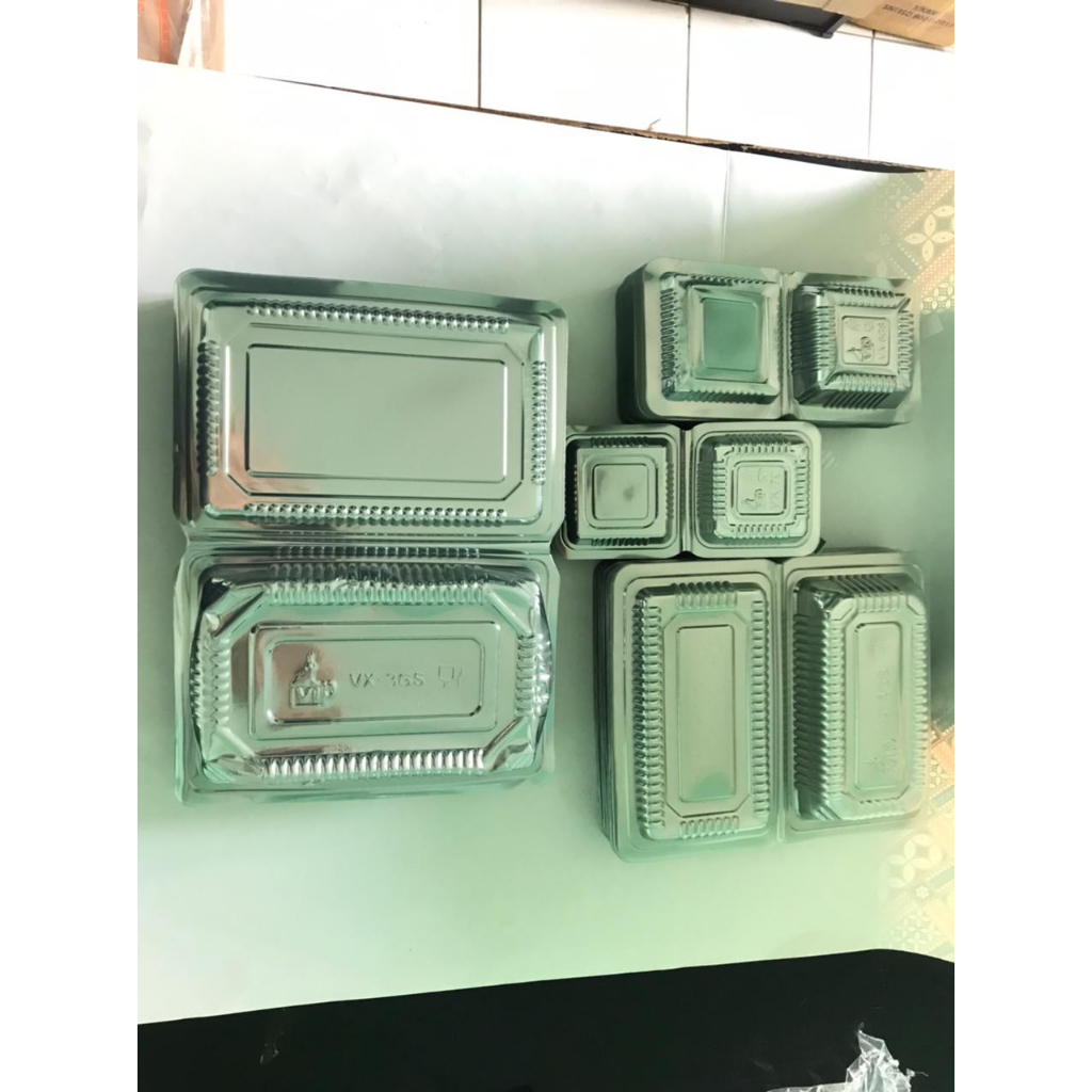 Mika plastik Jajanan Berbagai Ukuran (kecil hingga besar)