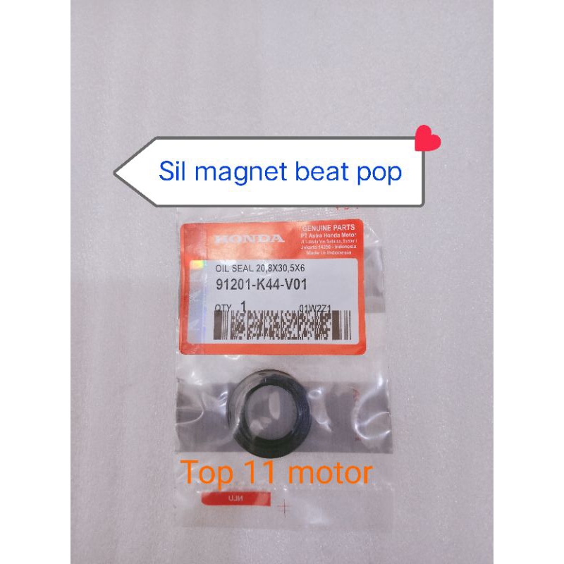 Sil magnet beat pop / seal magnet kanan beat pop k44