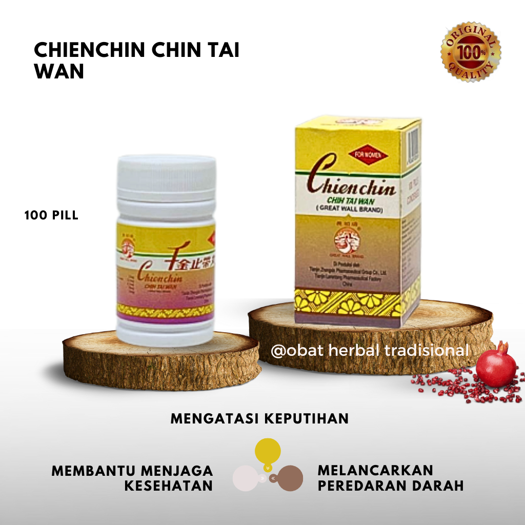 CHIEN CHIN CHIH TAI WAN - obat keputihan