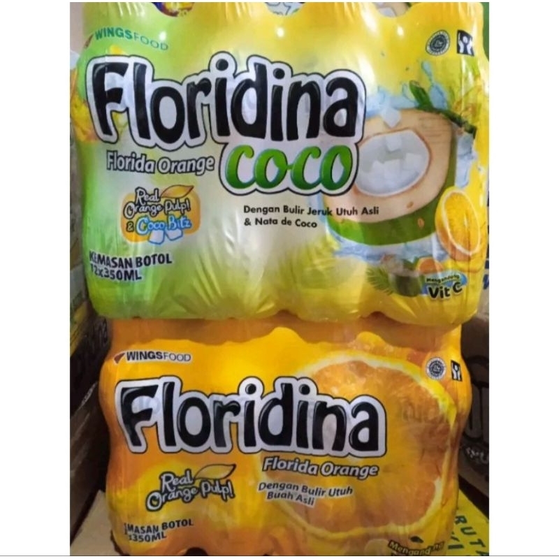 

Floridina Orange / Coco 1 Pack Isi 12 Pcs 350ml