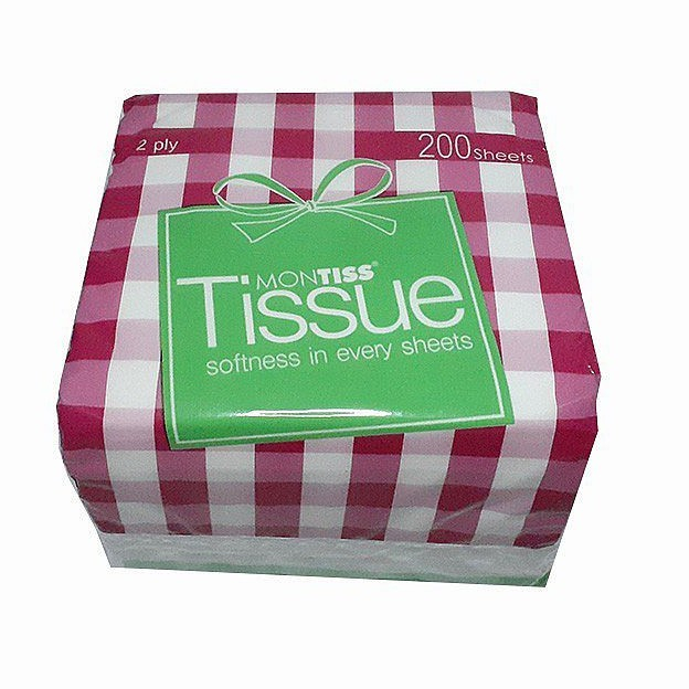 Tisu Montiss Multipurpose Pop Up 200 sheets 2 ply Tebal / Tissue kotak Montis 200s meja makan serbaguna