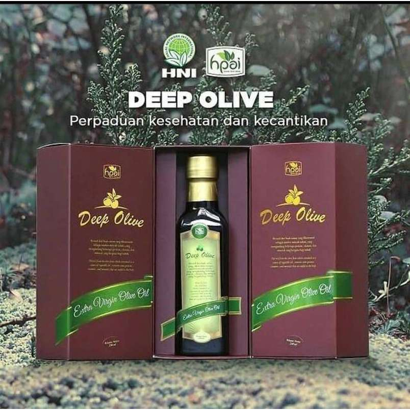 DEEP OLIVE HNI Berasal dari Buah Zaitun Extra Virgin Olive Oil 100%