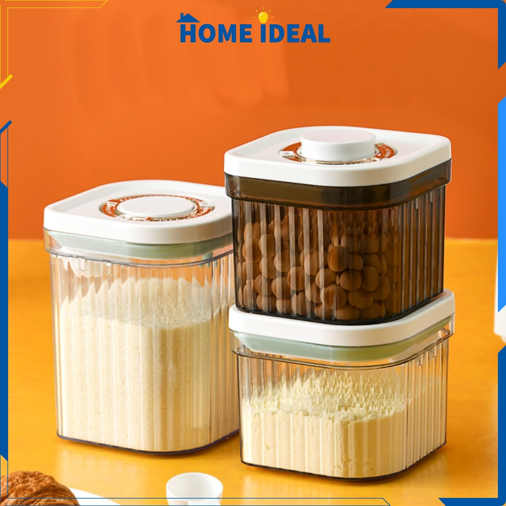 Kotak Susu Bubuk Bayi Serbaguna / Container Tempat Wadah Susu / Toples Penyimpanan Makanan Kedap Uda