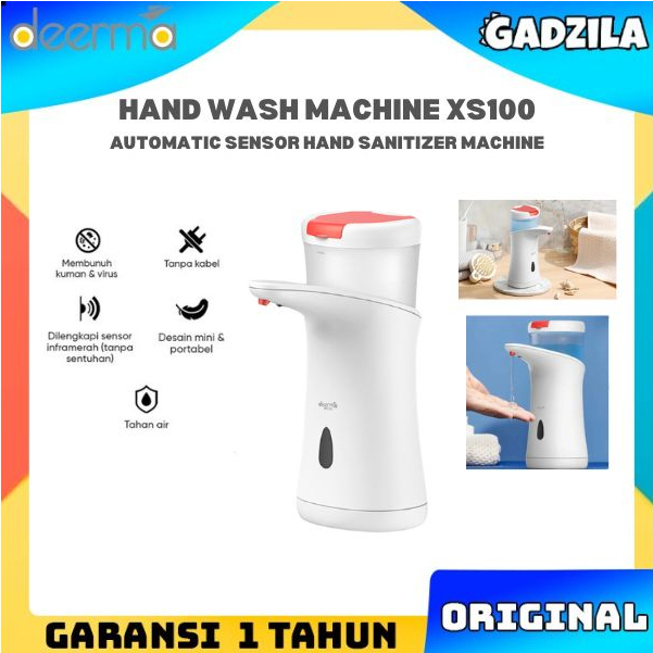DEERMA XS100 AUTOMATIC LIQUID HAND WASHER SOAP MESIN SABUN CUCI TANGAN