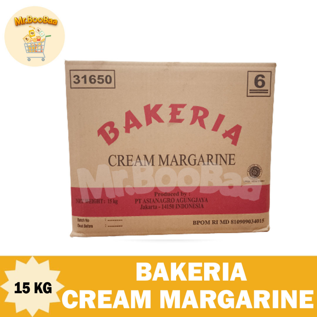 

Bakeria Margarine Cream / Margarin Krim / Mentega / Setara FORVITA @15kg