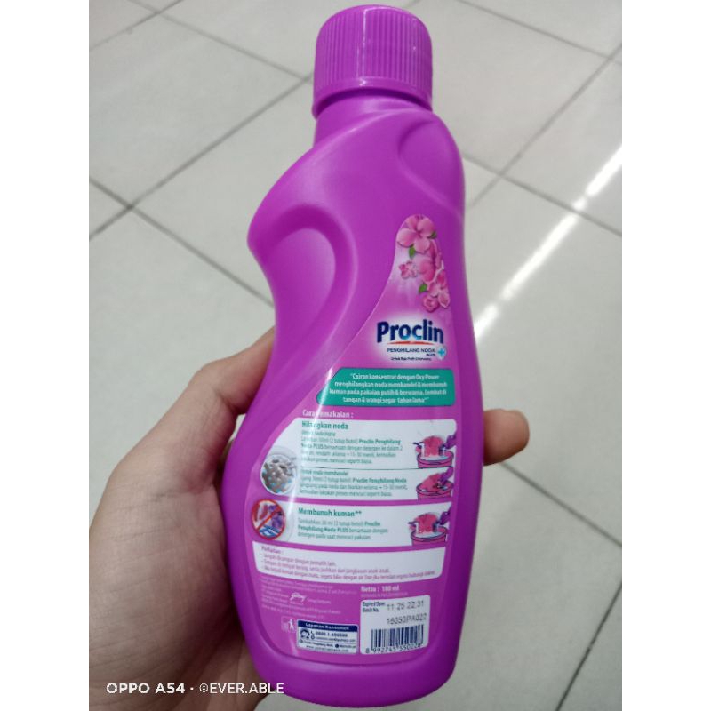 PROCLIN PENGHILANG NODA BOTOL 180 ML