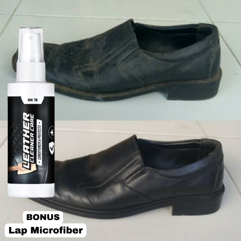 Leather Cleaner Pembersih Tas Kulit Sofa Sepatu Dompet Anti Jamur Dan Perawatan Bahan Jenis Kulit