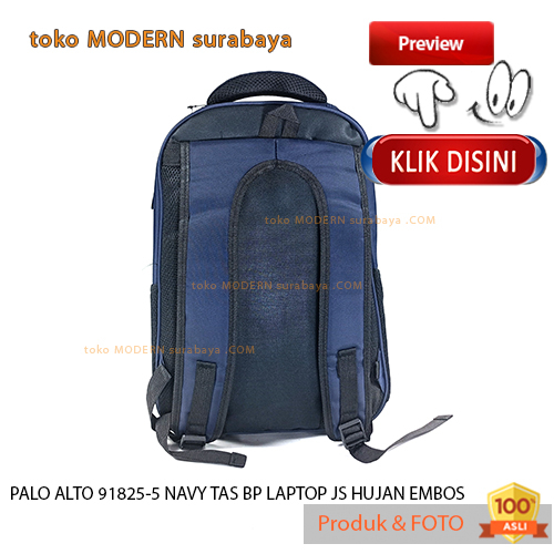 Tas ransel sekolah kuliah kerja PALO ALTO TAS BP LAPTOP JS HUJAN EMBOS