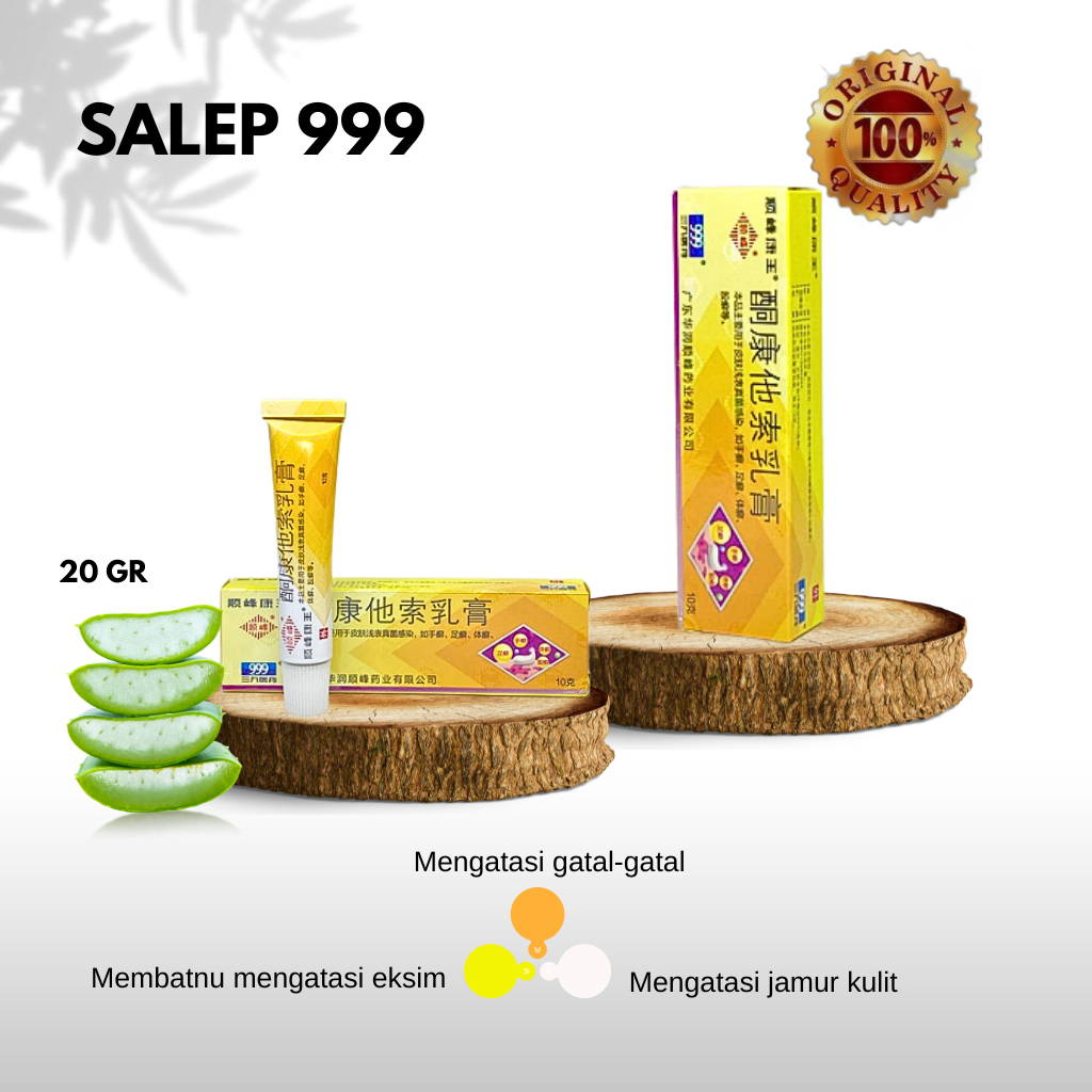 Salep CREAM 999  Obat jamur kulit - panu - kutu air manjur