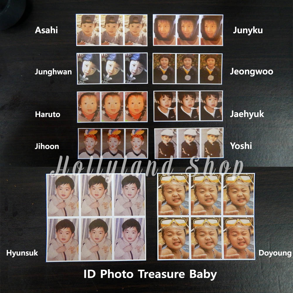 ID Photo Pass foto Treasure Baby (5 lembar)