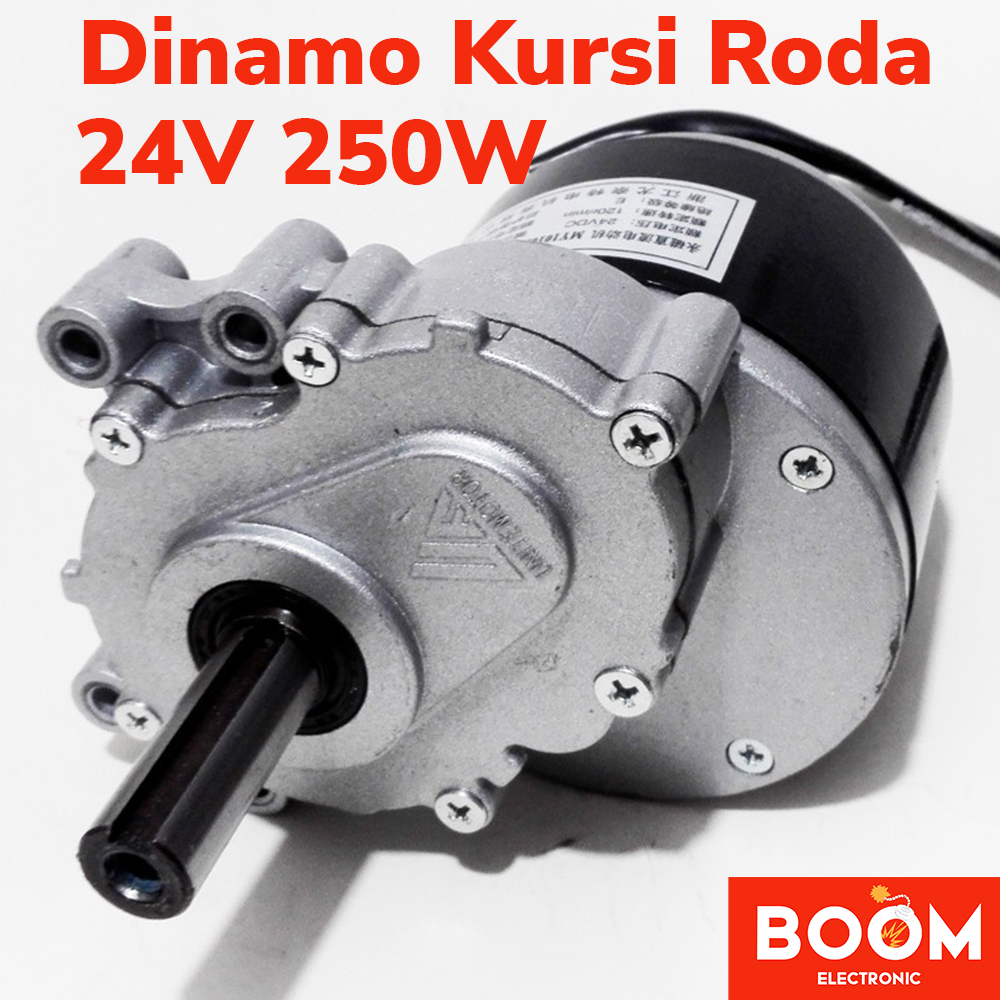 Dinamo Motor Untuk Kursi Roda MY1016Z 24V 250W (7070)