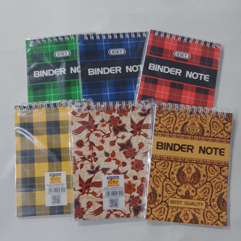 

notes spiral, notes A6, notes A7, binder note