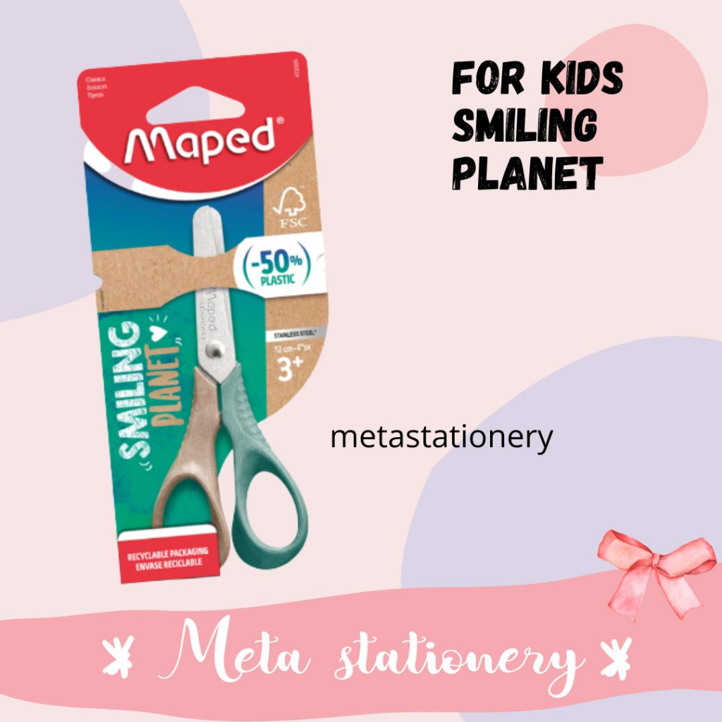 

Scissors / Gunting Smiling Planet Maped