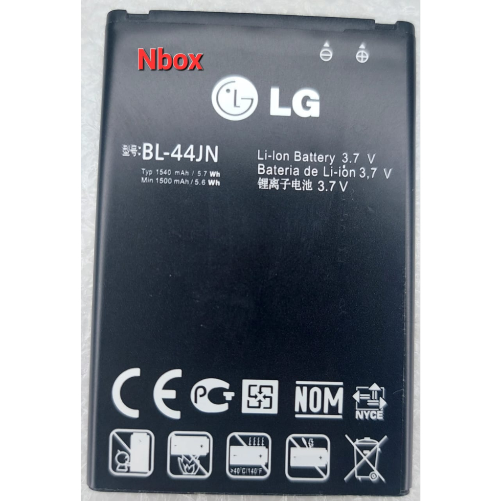 [GARANSI 100% ORIGINAL] Baterai LG L3 / E400 / LG Optimus Black / P970 / LG L2 / E435 / BL-44JN  Bat