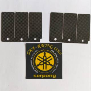 LIDAH MEMBRAN CARBON NINJA R NINJA RR ASLI ORIGINAL