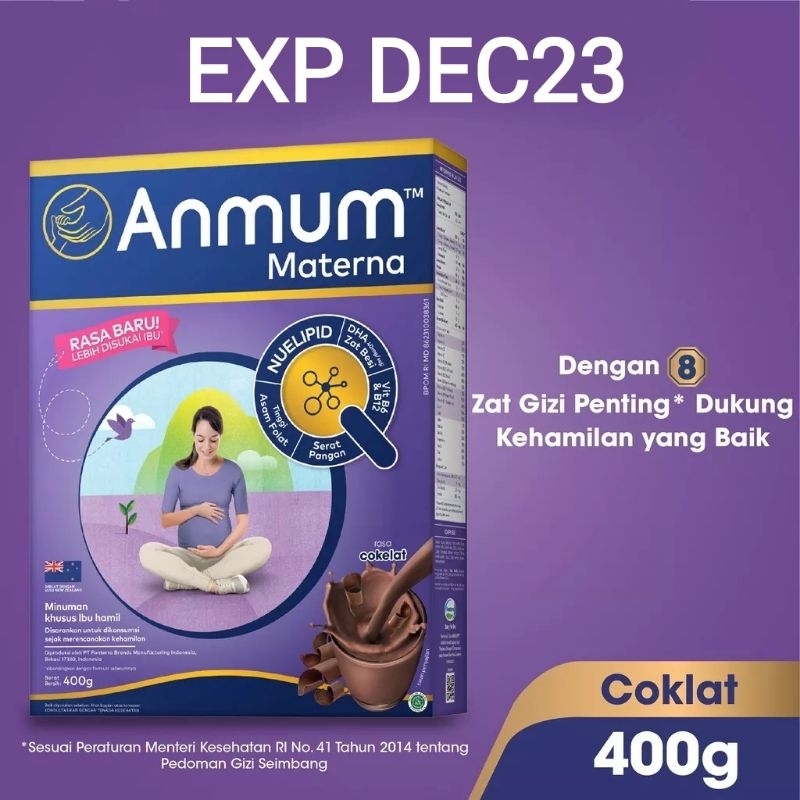 ANMUM MATERNA COKLAT 400GR