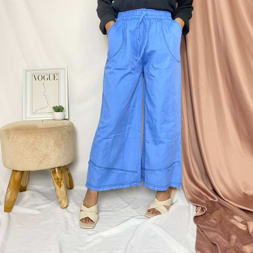 KULOT JEANS RAWIS SUSUN