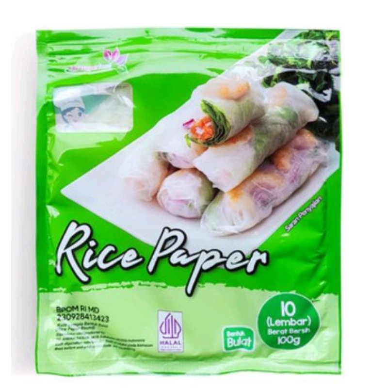 

Rice Paper Bentuk Bulat Isi 10 @100gr/Rice Paper Bulat