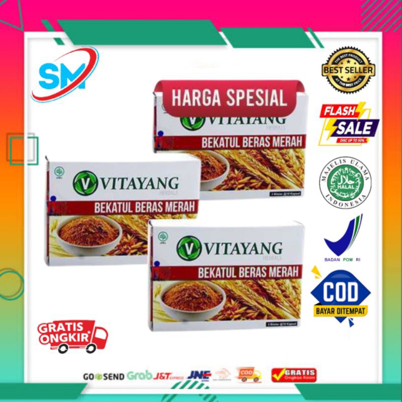 

Vitayang Bekatul Beras Merah Obat Herbal Mengurangi Lemak Dan Penurun Kolesterol Dalam Darah & Mencegah Penyumbatan Dalam Darah KK Indonesia