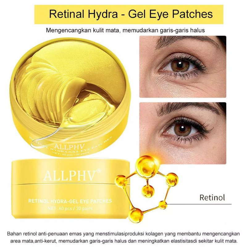 FREE ONGKIR MEDAN TERMURAH Images~Golden Smooth And Moisturizing Eye Mask(masker mata collagen)