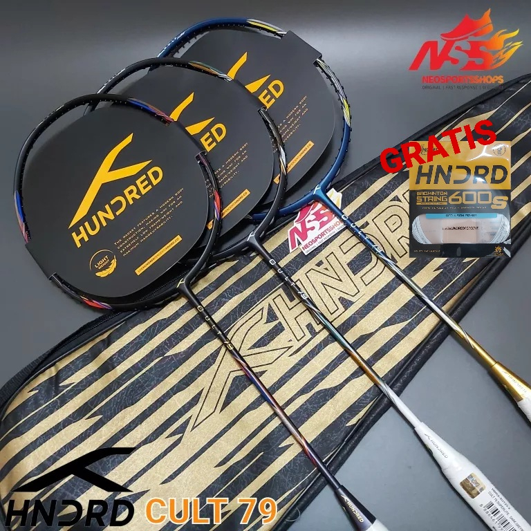 Raket Badminton HNDRD HUNDRED CULT 79 Superlight Original