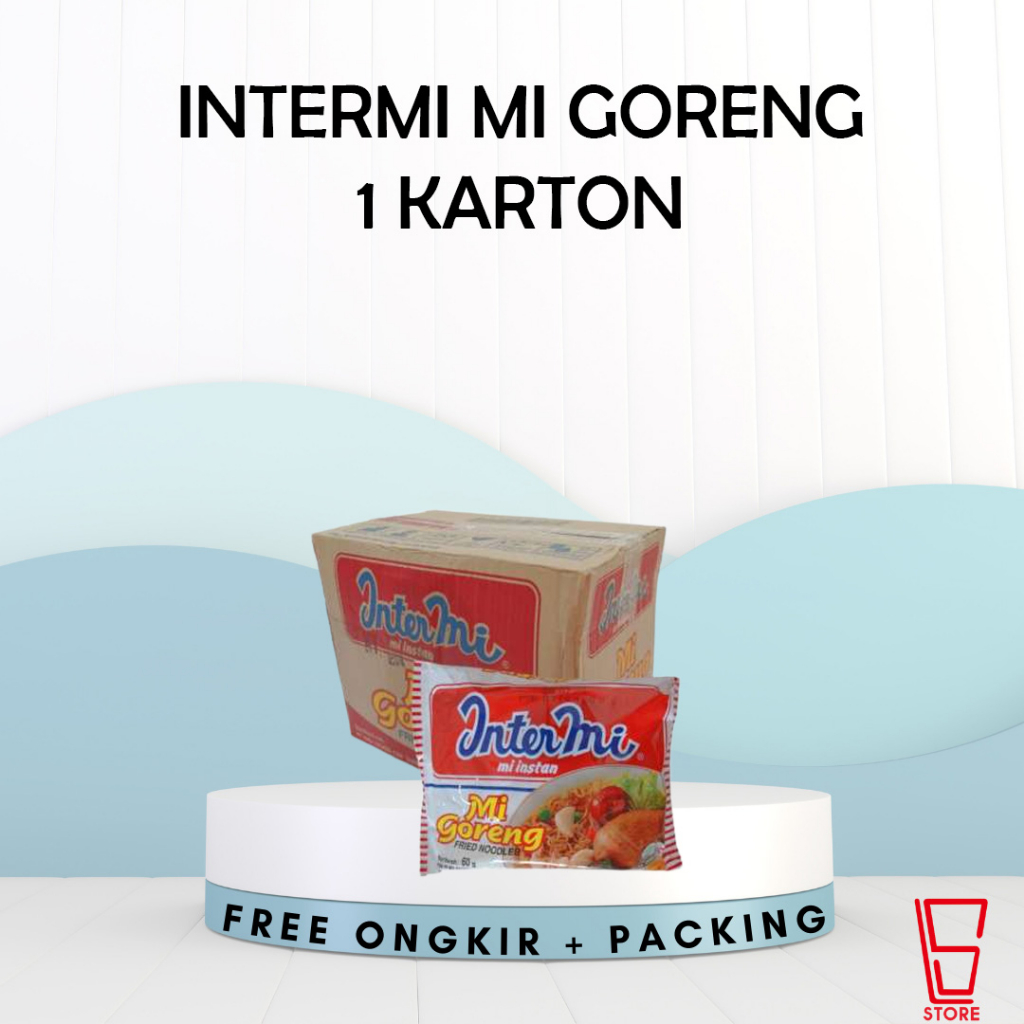 

INTERMIE MI GORENG 1 KARTON / INTERMIE MI GORENG / INTERMIE 40 PCS