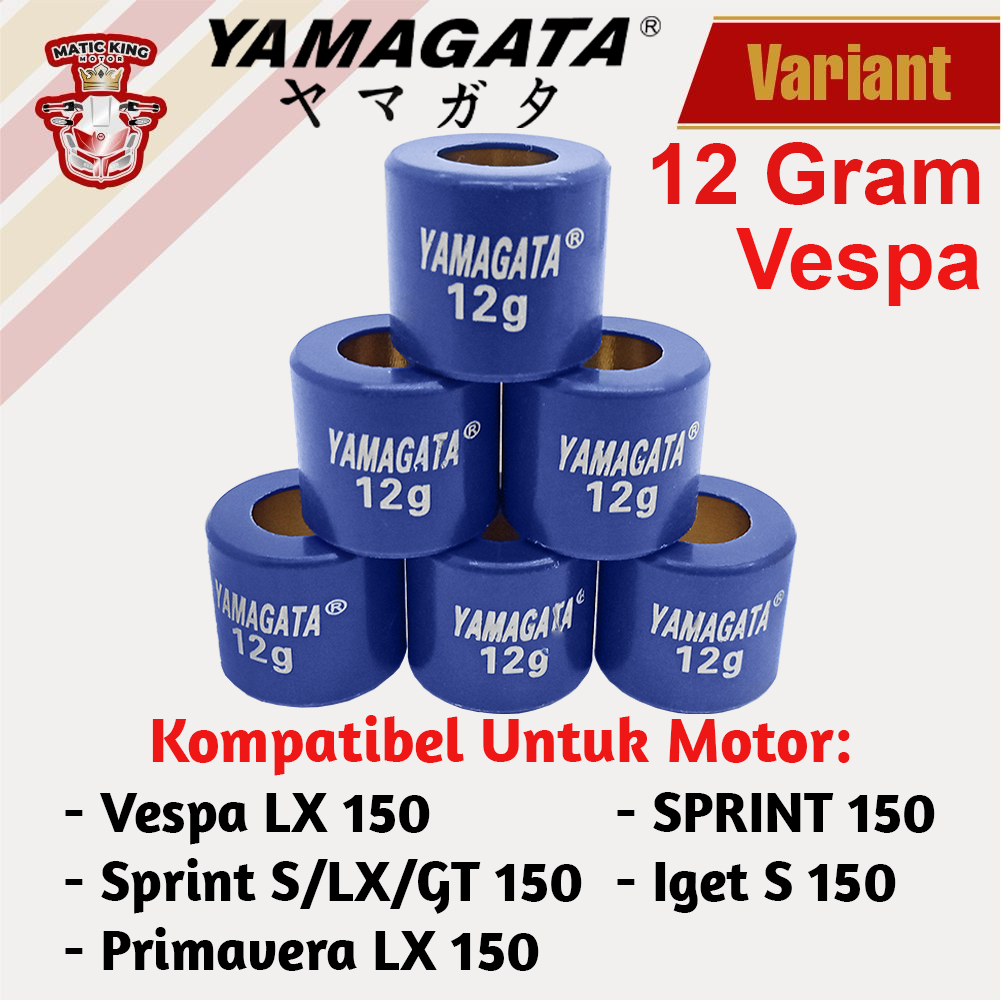 Roller Vespa Sprint LX Primavera igets 150 S150 3V 2V 1917 8 sd 15 gram Yamagata