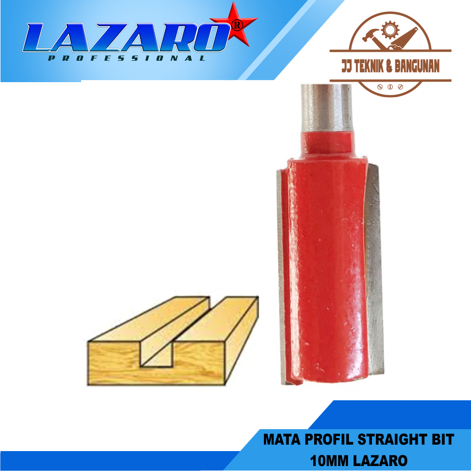 Tool Bits Mata Profil Straight Bit mata router lurus mata profil lurus LAZARO - 6mm