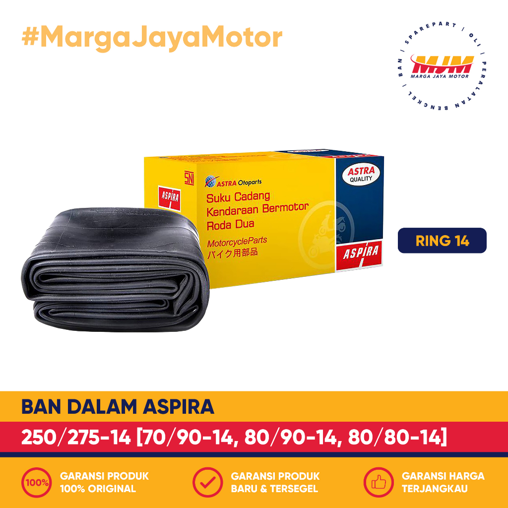 Ban Dalam Motor Aspira 250/275-14 70/90-14 80/90-14