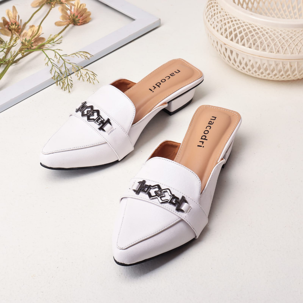 Nacodri  KIRANA Mules Wanita heels 3cm