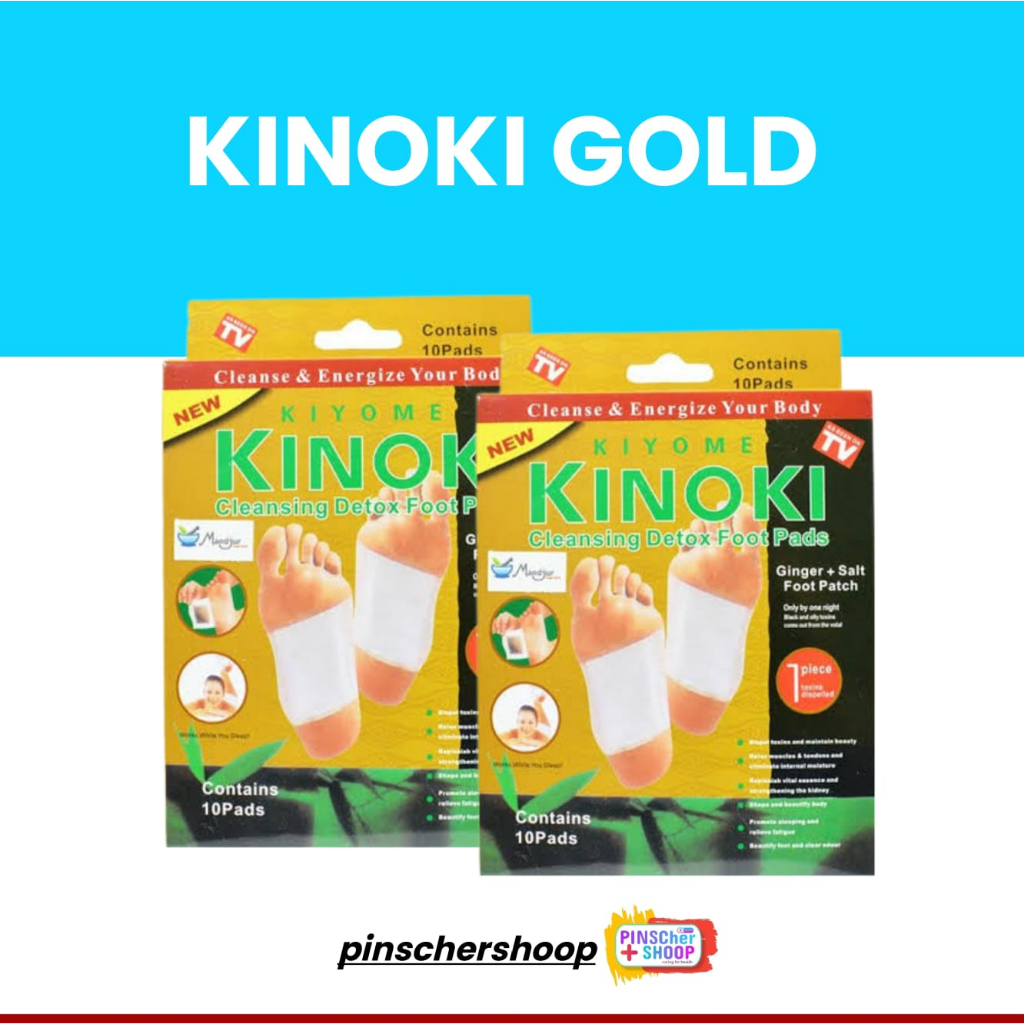 Plester Kinoki Gold isi 10 Pcs