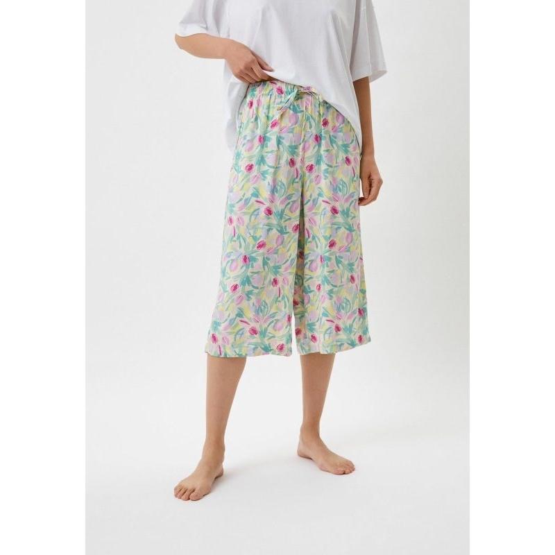 Un*glo relaco  pants/series flower