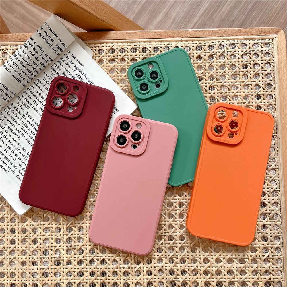 Soft Case Silikon Silica Gel Pro Camera Candy Macaron 3D Kamera Kompatibel Untuk Infinix Hot 11s NFC Infinix GT 10 Pro Infinix Zero 5G 2023 Infinix Note 30 Infinix Note 30 Pro