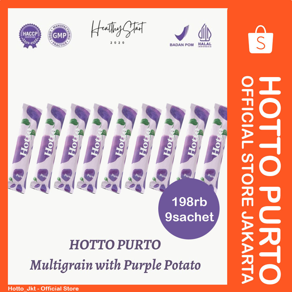 

Hotto Purto 9 Sachet Multigrain with Purple Potato