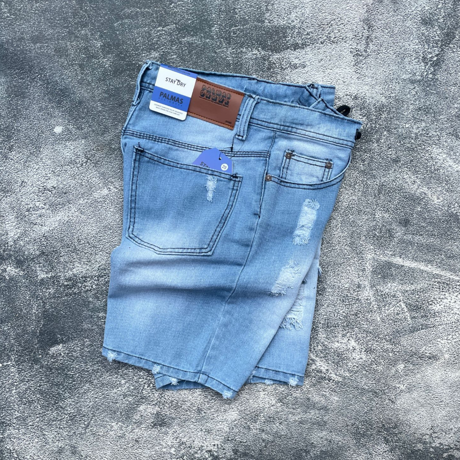 Celana Pendek Jeans Denim Robek Celana Jeans Pendek Ripped