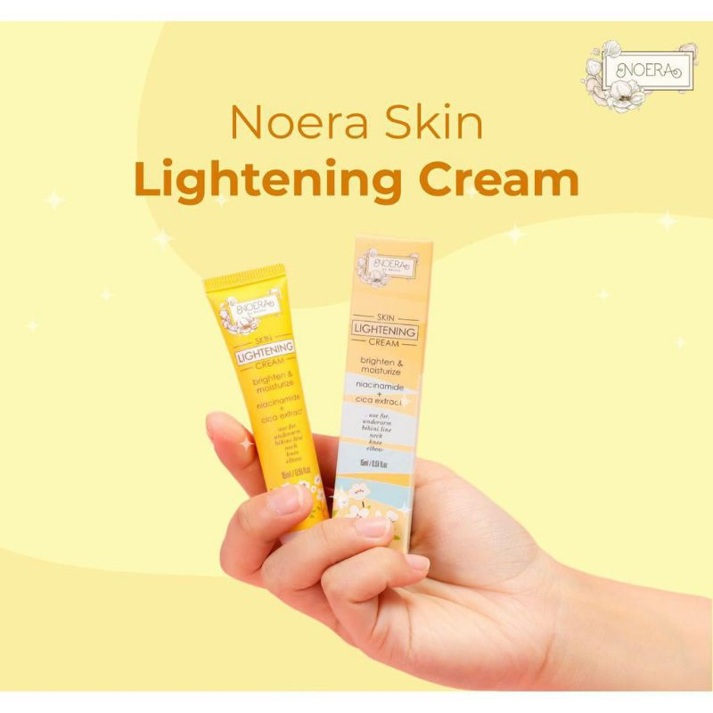 Noera Skin Lightening Cream | Cream Pencerah Lipatan Penghilang Bekas Luka Underarm Cream