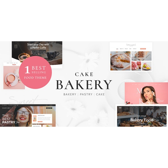 Cake Bakery - Pastry WP