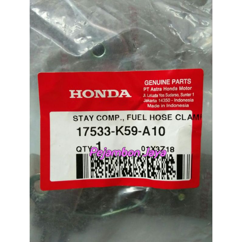 17533K59A10 STAY COMP FUEL HOSE CLAMP