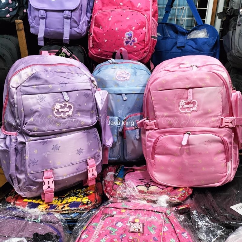 Ransel Silver Girl by Alto Tas Sekolah Anak Perempuan Remaja Ukuran Besar