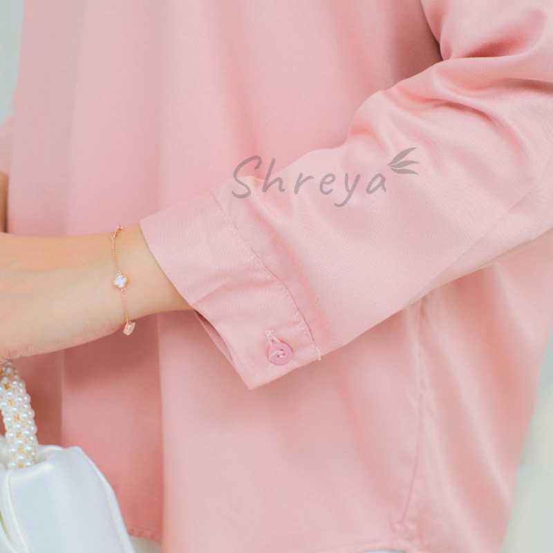 Hira Blouse By IwearShreya - Kemeja Blouse Rayon Twill