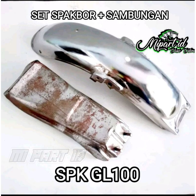 SPAKBOR BLAKANG GL100 SET SAMBUNGAN