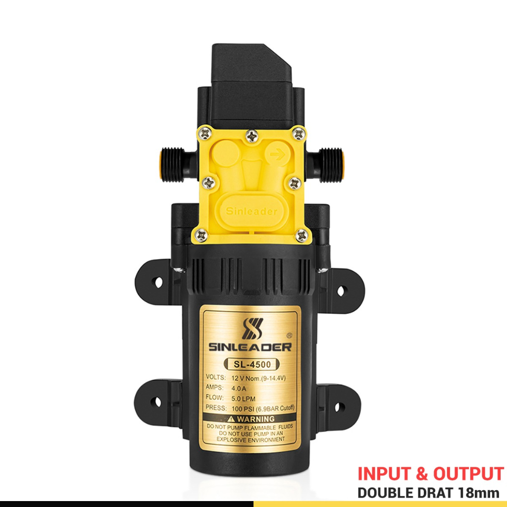 Pompa DC sinleader original 100 psi  SL 4500 - Untuk semprotan hama