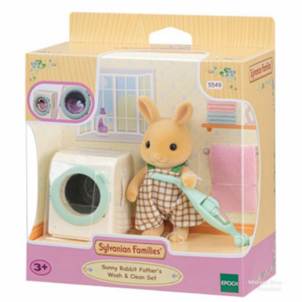 

Dijual Mainan Boneka Sylvanian Families Sunny Rabbit Father Wash Clean Set Murah