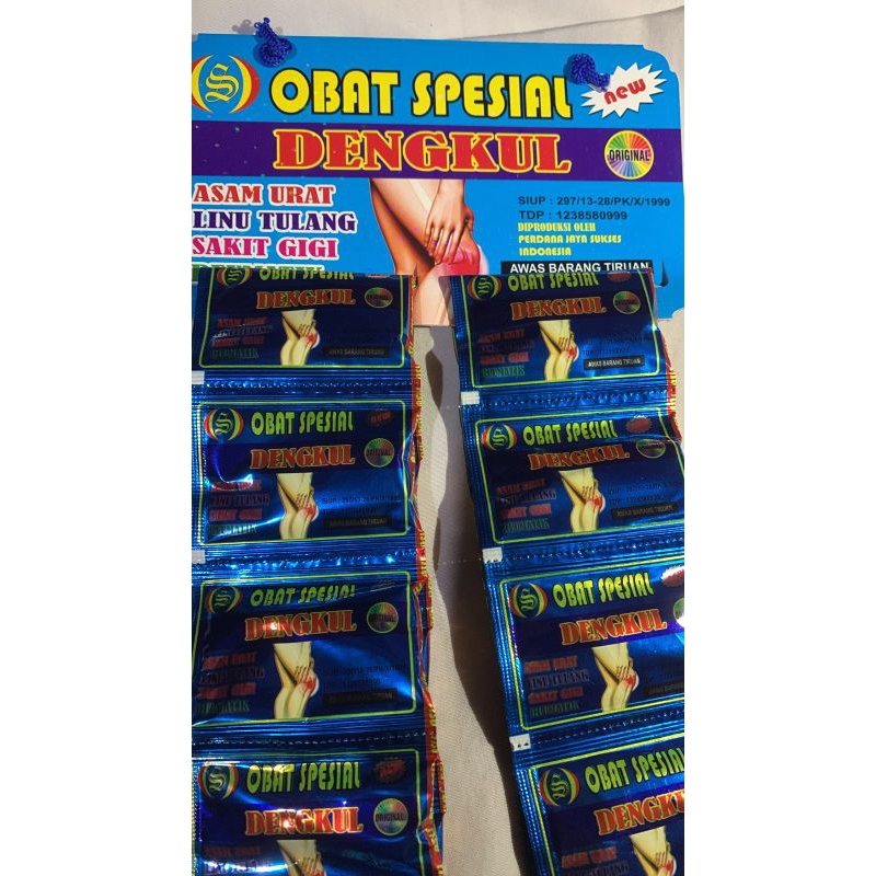 

OBAT SPESIAL DENGKUL ASAM URAT original 1 renceng