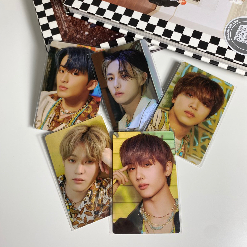 NCT DREAM HOT SAUCE MAGNET SET PHOTOCARD PC MARK RENJUN JENO HAECHAN JAEMIN CHENLE JISUNG