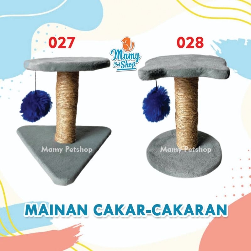 MAINAN DAN CAKAR-CAKARAN KUCING